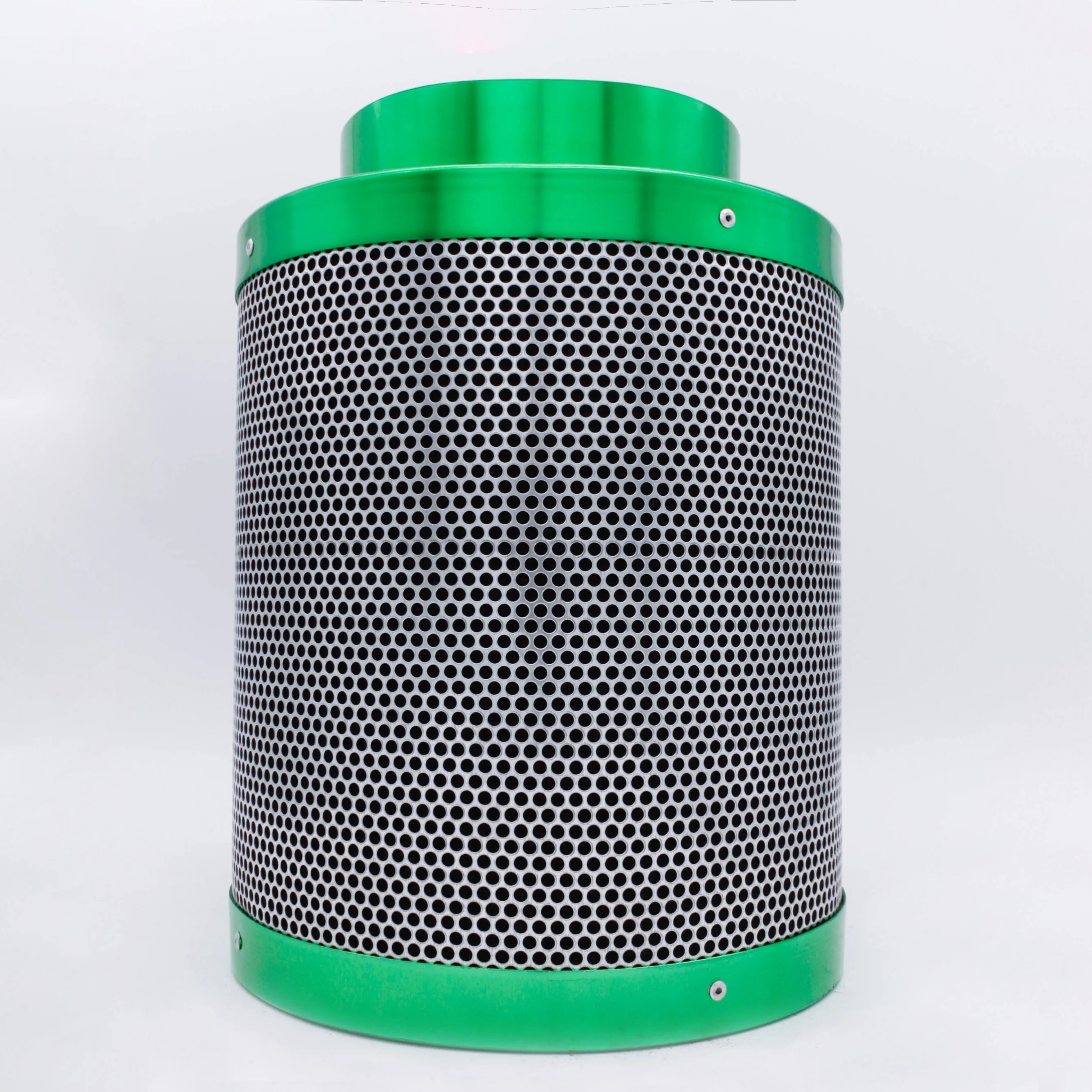 Greenhouse 38mm Silver 8 Inch 300mm Height Activated Carbon Air Filter