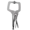 11in Hardware tools Swivel Pad Locking C clamp/Locking Pliers Welding C-Clamp Wide MouthC-type pliers | MAC-00202