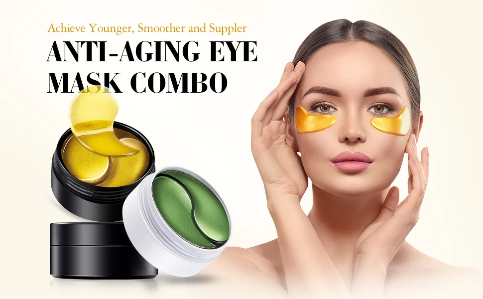 Wholesale Beauty Green Tea Disposable Eye Masks Anti Aging,Remove Bags