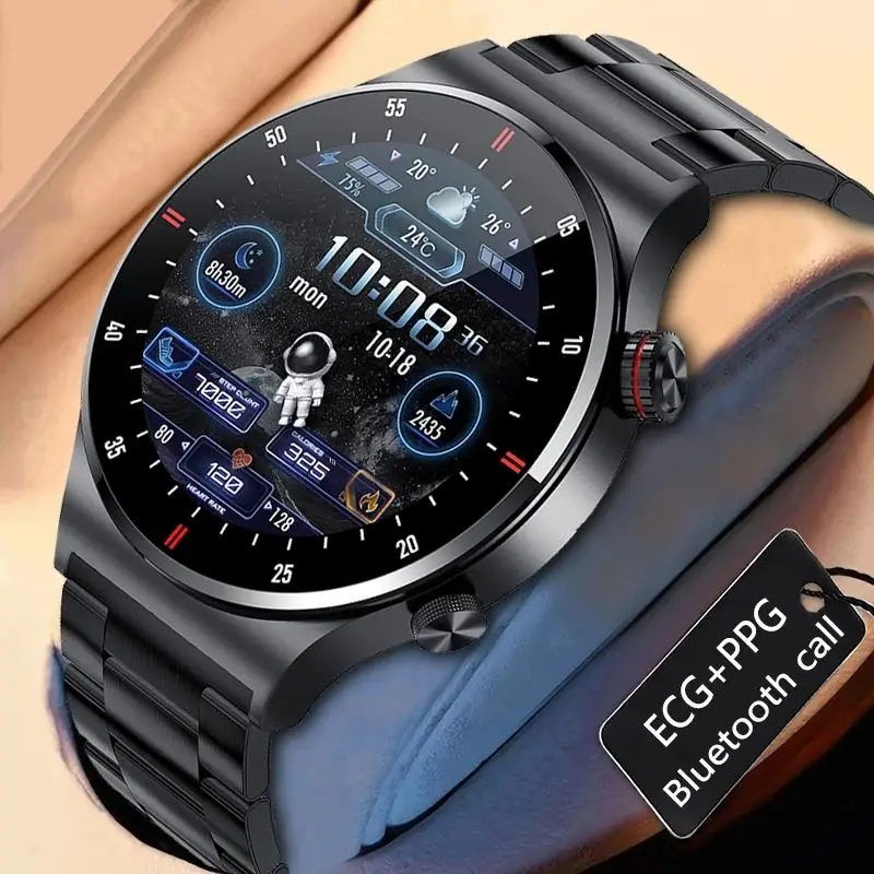 

ECG+PPG QW33 New Hot High Quality Smart Watch for Men Sports Fitness Watches For Android ios Smartwatch