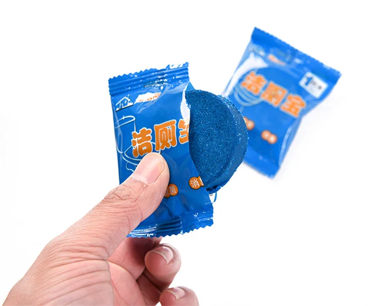 

Household Chemicals Blue Bubble Toilet Bowl Cleaner