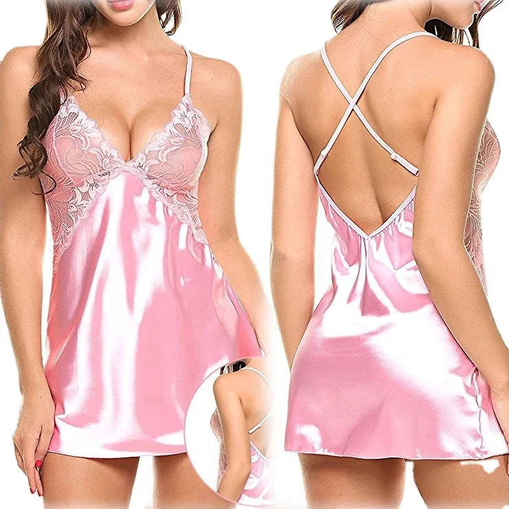 

New Amazon Hot Sales Women Lingerie Sleepwear Pajama Sets, Pink/white/black/red/silver/blue/mint/lavender/army green/so on