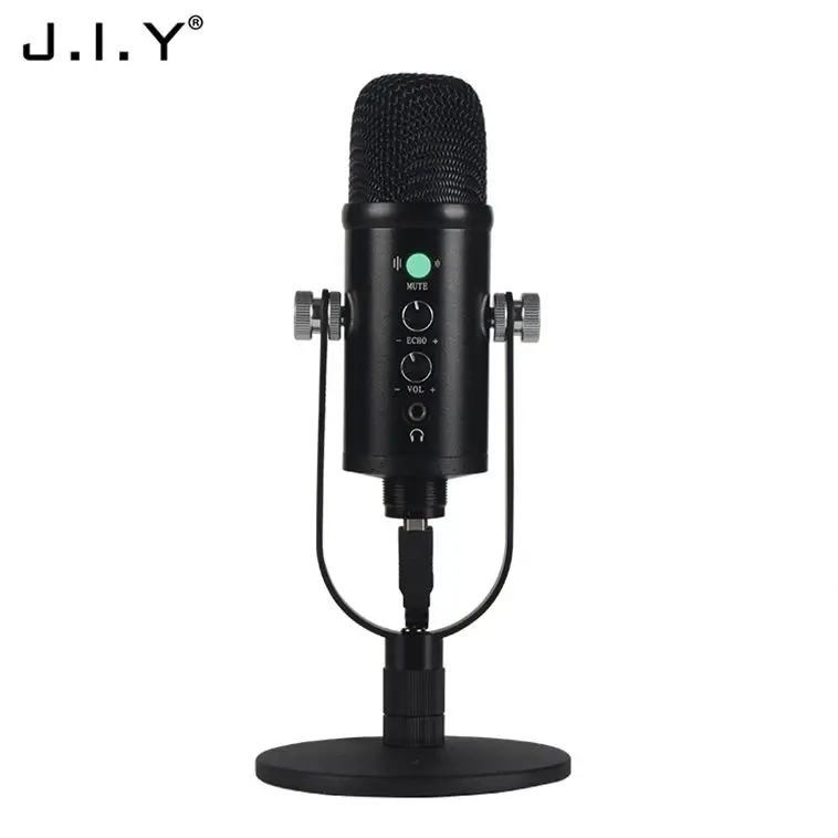 

J.I.Y BM-86 Brand New Professional Studio Microphone Condenser With High Quality, Black