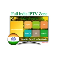 

IPTV Subscription 12 Months India Arabic IPTV Channels 10000+live /5000+VOD free test m3u support IPTV Reseller Panel Account