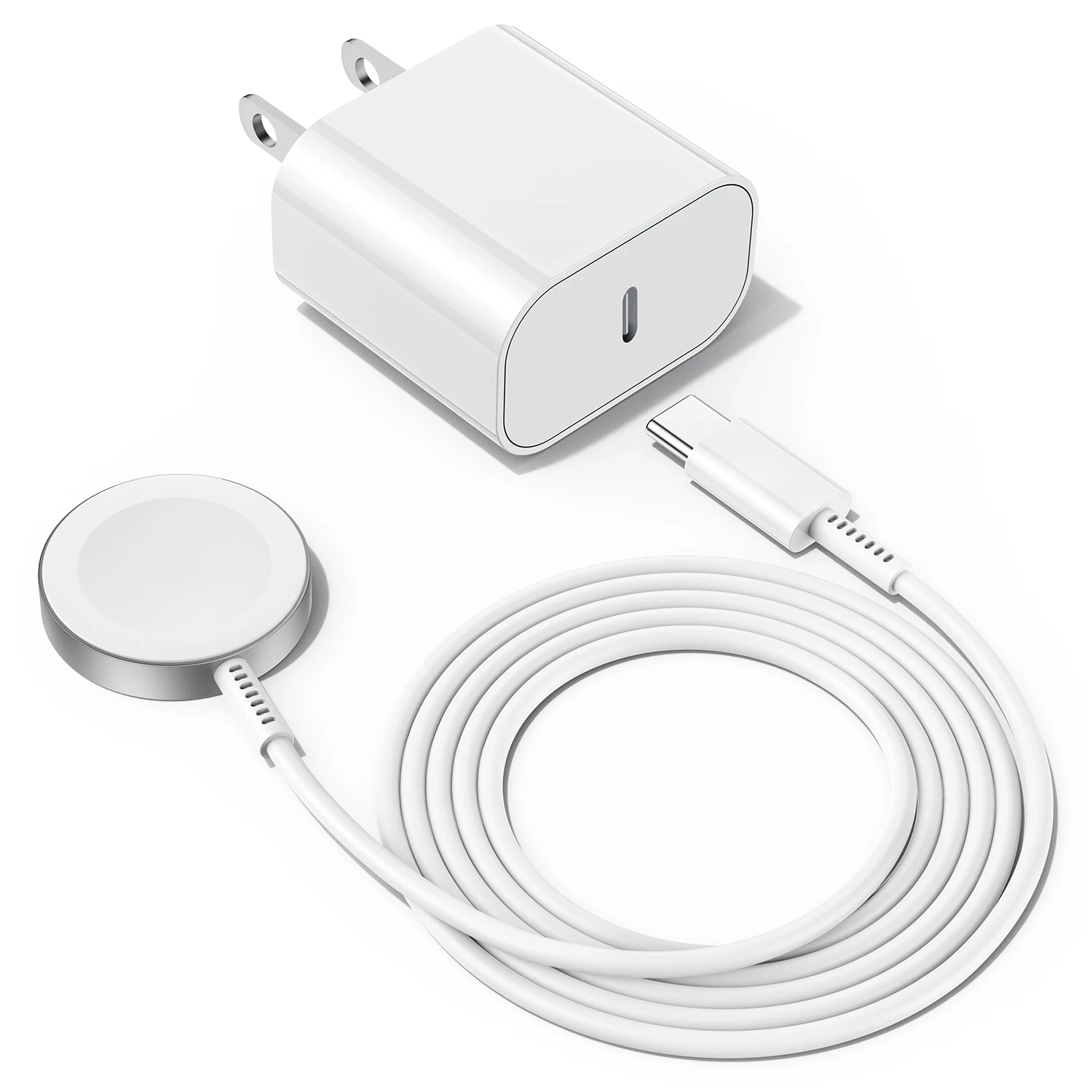 

Portable 5V/0.5A magnetic usb c charging cable watch charger for series 8 7 6 5 4 3 2 1 SE1 SE2