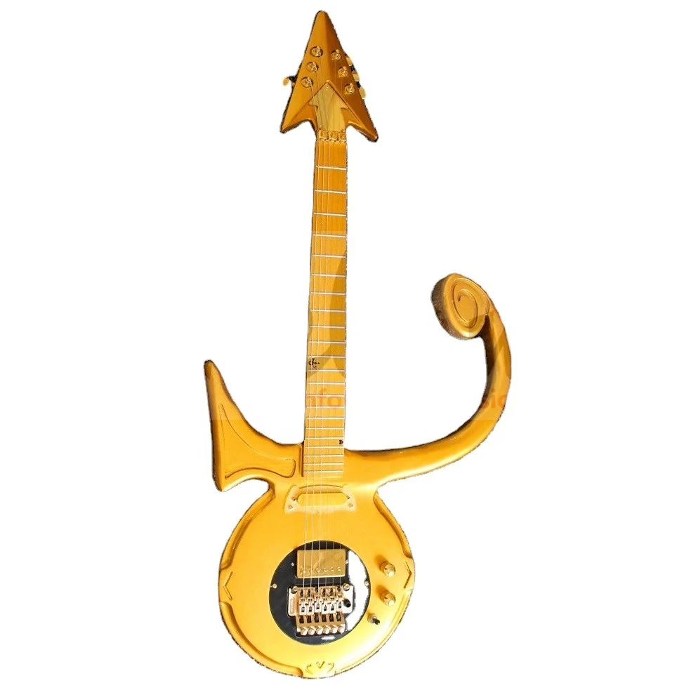 Weifang Rebon 6 String Cloud Prince Symbol Electric Guitar/electrica Guitarra