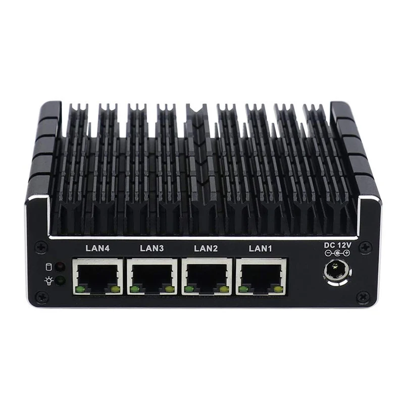 

AES-NI J3160 Pfsense Mini Server Nuc Fanless Barebone Firewall Micro Appliance With 4 Gigabit Lan
