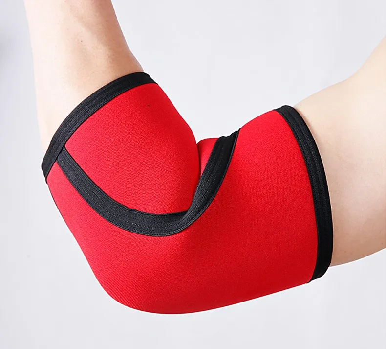 

Leading Quality Compression Elbow Sleeve Support Sport Protector Fitness Elbow Brace, Red