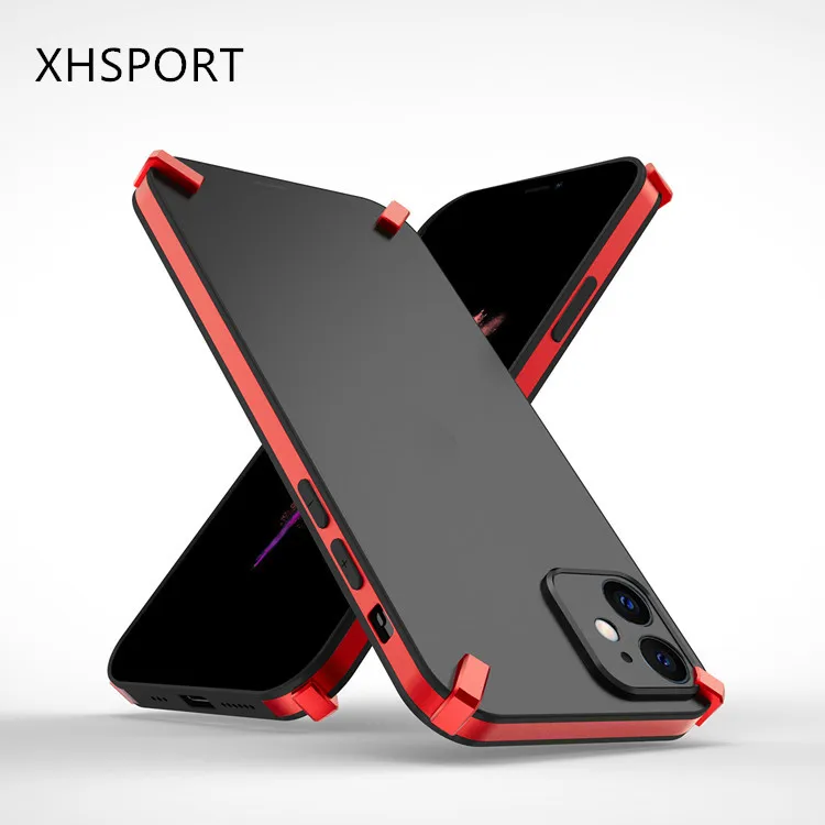

XHSPORT TPU PC Shockproof Clear Mobile Phone Back Cover Case for iPhone 11