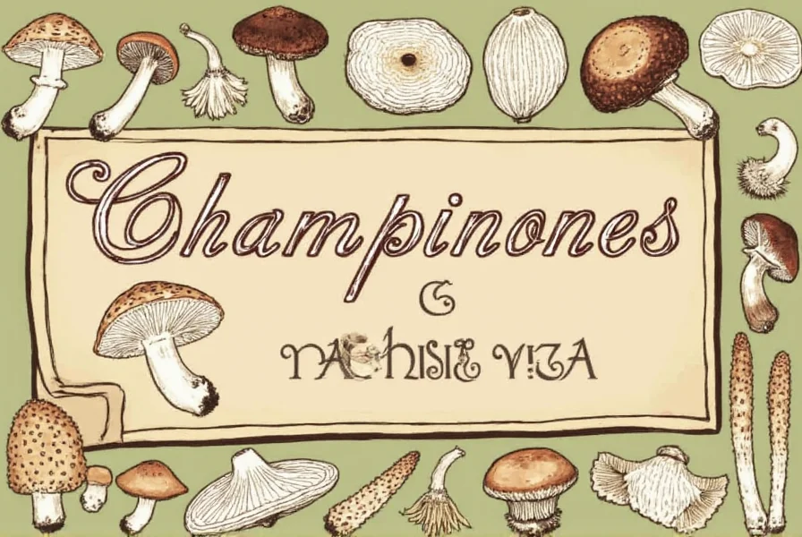 champinones in english a fun flavorful guide to the world of mushrooms