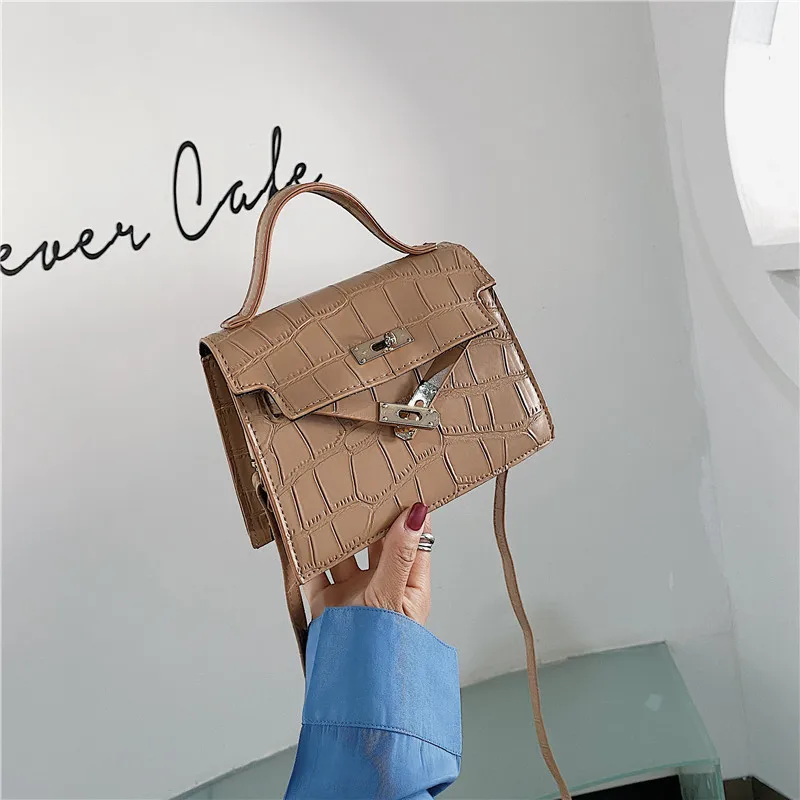 

Small Bag Women 2021 New Crocodile Pattern Shoulder Diagonal Bag Ins All-Match Handbag