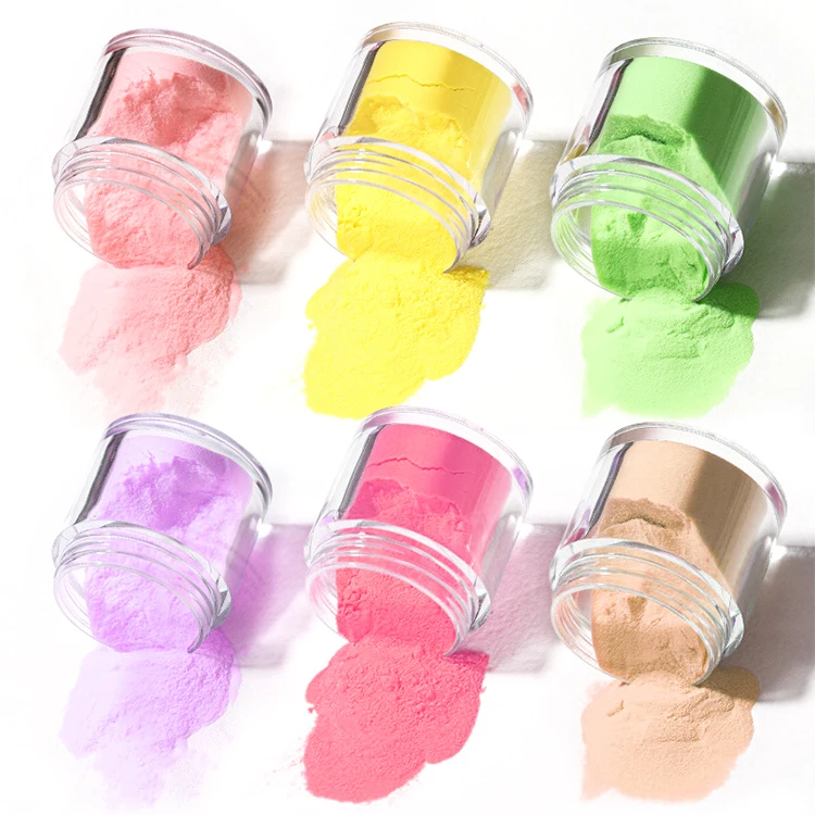 

Factory Customized Oem Acrylic Powder 3 In 1 Nail Acrylic Polymer Powder Nail Supplies Acrylic Color, 12colors