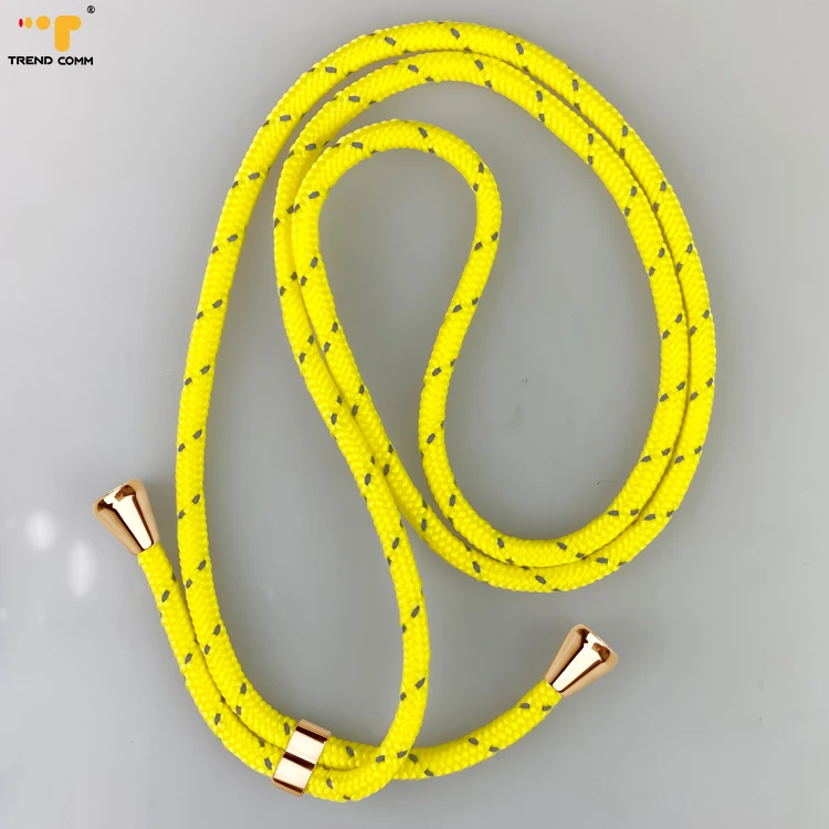 

1.5mm PPM Adjustable Necklace Crossbody Customized OEM ODM Luxury Hanging Sling Cord Mobile Phone Case Rope