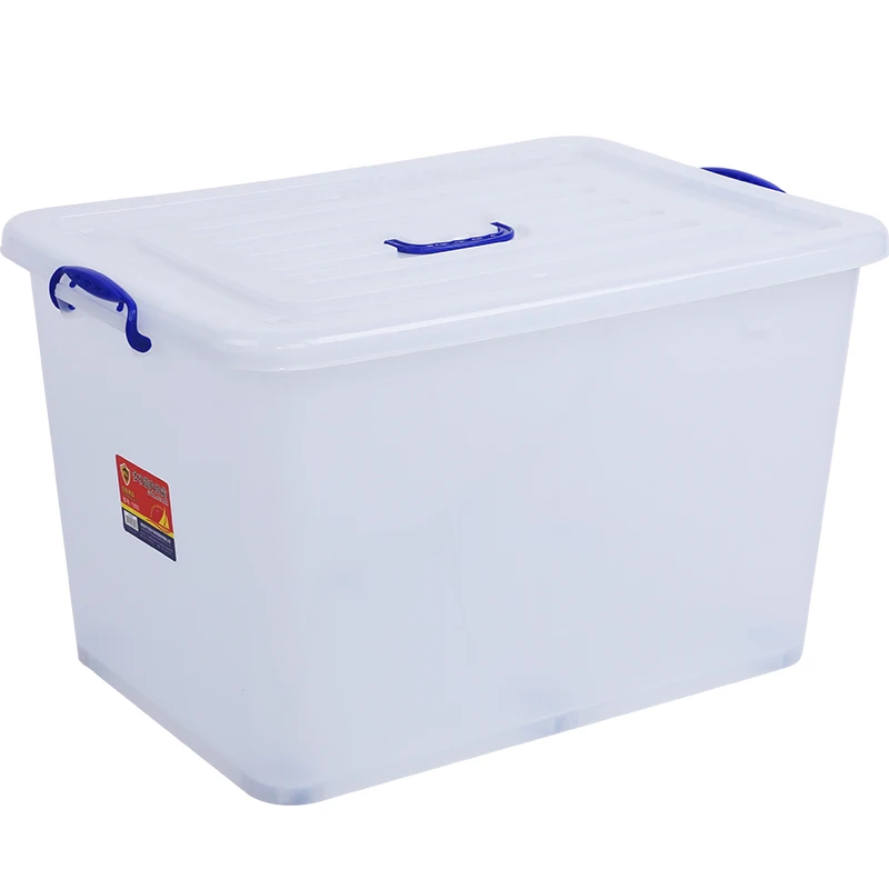 

13 Specifications Large Capacity Stackable Transparent Plastic Containers Storage Boxes With Lids Wheels