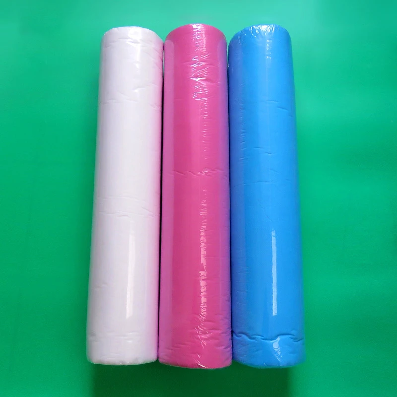 

OEM Large roll of PE fabric bed sheetsSMMS onece hotel comfort bamboo sheets