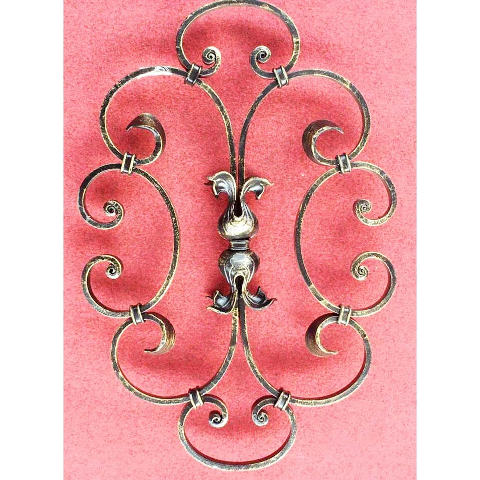 Decorative Wrought Iron Panels Iron Gate Fence Railings Staircase Part