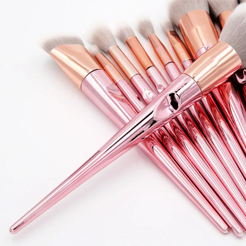 

Makeup brushes private label makeup brush set no private label Factory price, Pink, or customized color
