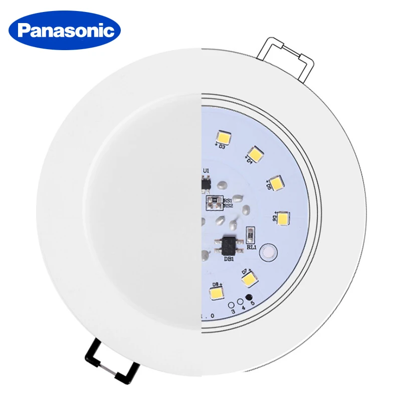 Panasonic LED Downlight 3W 5W 7W LED Ceiling Lamp AC 220V 230V 240V Indoor Lighting Warm White Cold White Spot Light