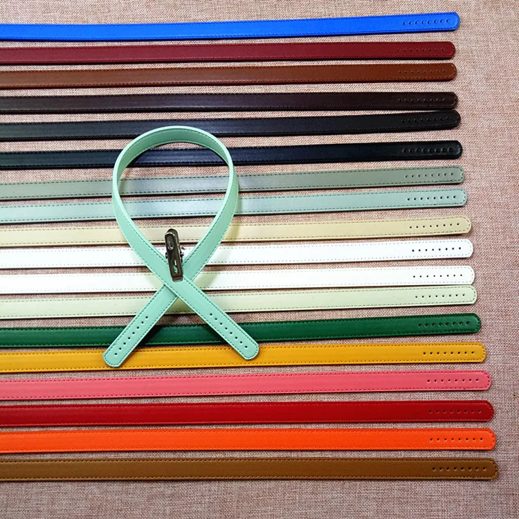 

New 130cm Long PU leather adjustable Crossbody Bag Strap belt DIY Hanger handle