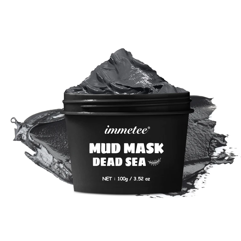 

High Quality facial Whitening Moisturizing Activated carbon facial mud mask Pure Mineral Active dead sea mud mask For face