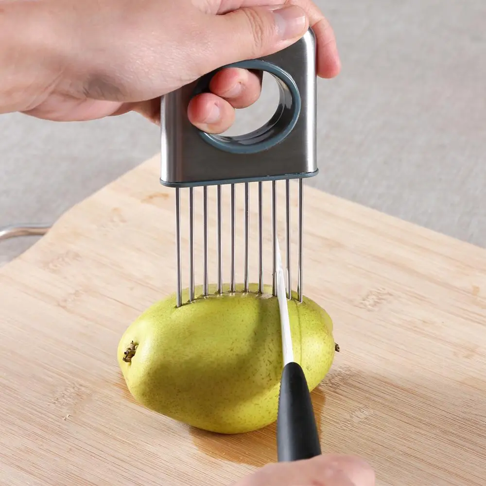 Lemon slicer fruit splitter onion cut stainless steel ultra-thin household cutting vegetables tools kitchen accessories