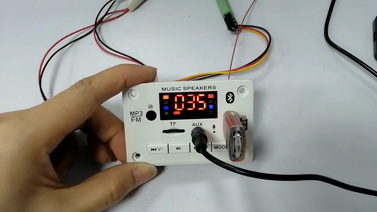 Wireless Bt Usb Decoder Board Digital Audio Player Mp3 Player Board