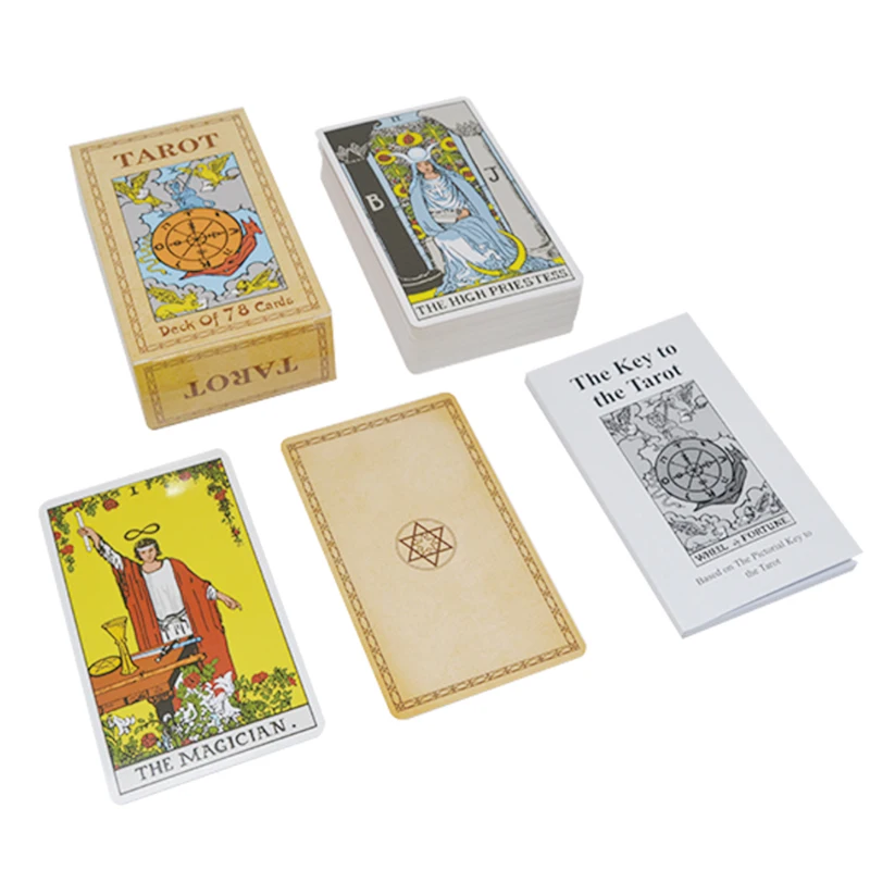 

Wholesale Printing Size RTS Cards Tarot Cards Deck With Guidebook