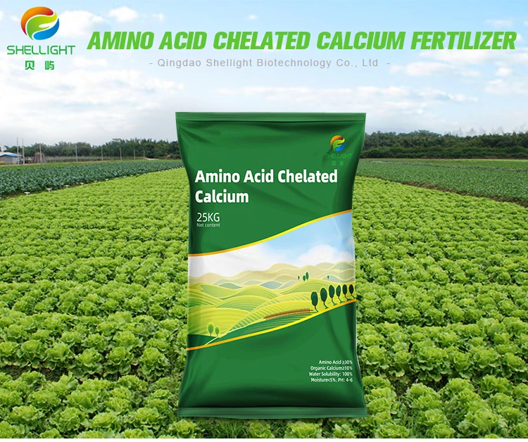 Organic Amino Acid Chelated Calcium Powder Fertilizer - Buy Amino Acid