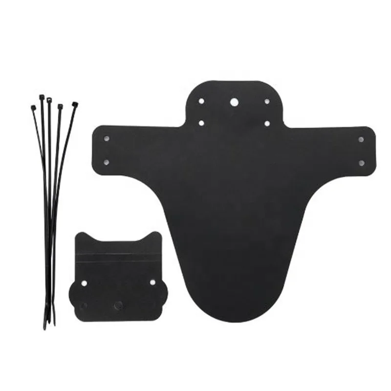 

Lightweight Plastic Material Concise Bike Portable Mudguard Small Size Wholesale Mudguard Bicycle, Black