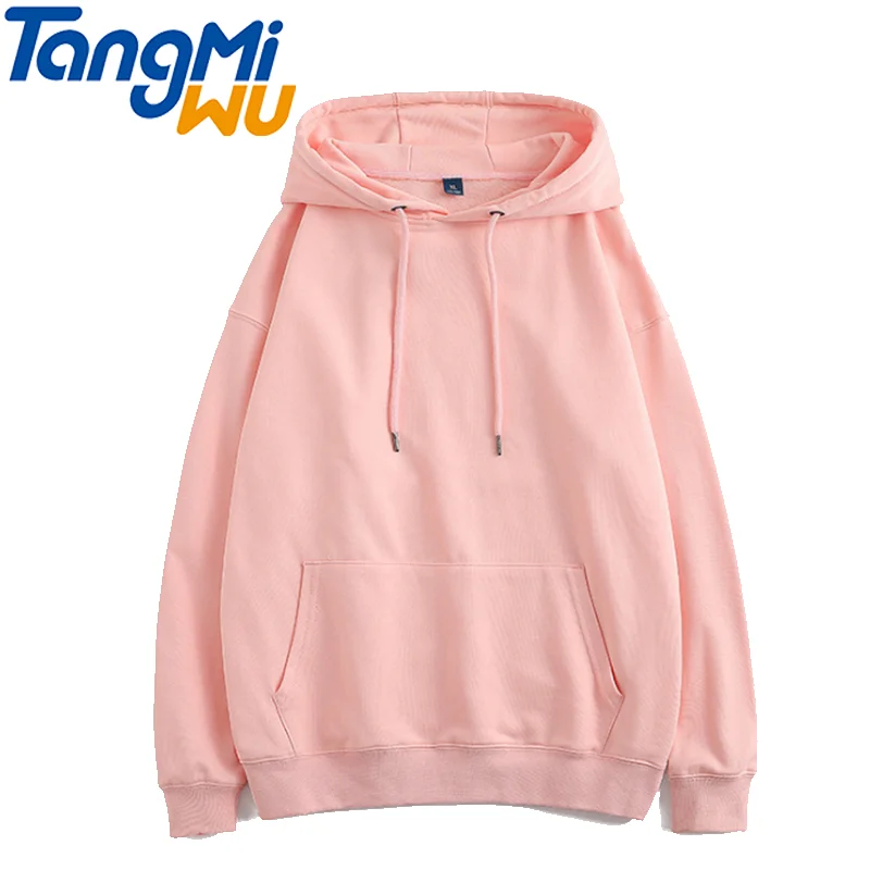 

TMW hoodies custom logo loose pullover sweater cotton black men's sweater plush hoodie sweatshirt blank hoodies