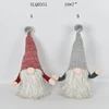 christmas plush gnomes table ornament small knitted gnome figurines with flexible hands