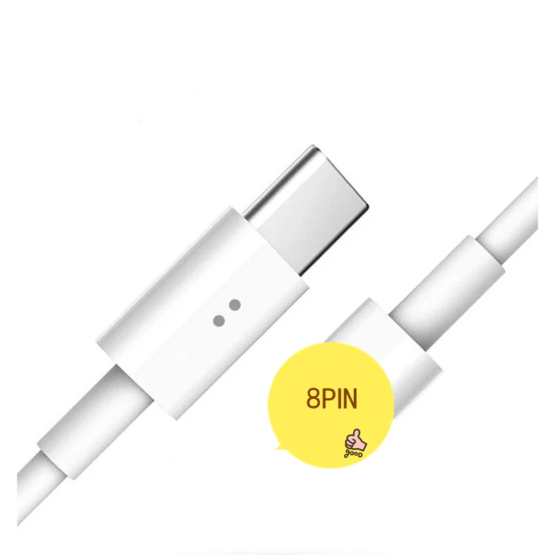 

Super Quick 18W 20W PD Type C USB to 8 Pin Mobile Phone Fast Charging Data Cable For IOS 11 Pro 11 XR XS MAX 12 PRO MAX, White