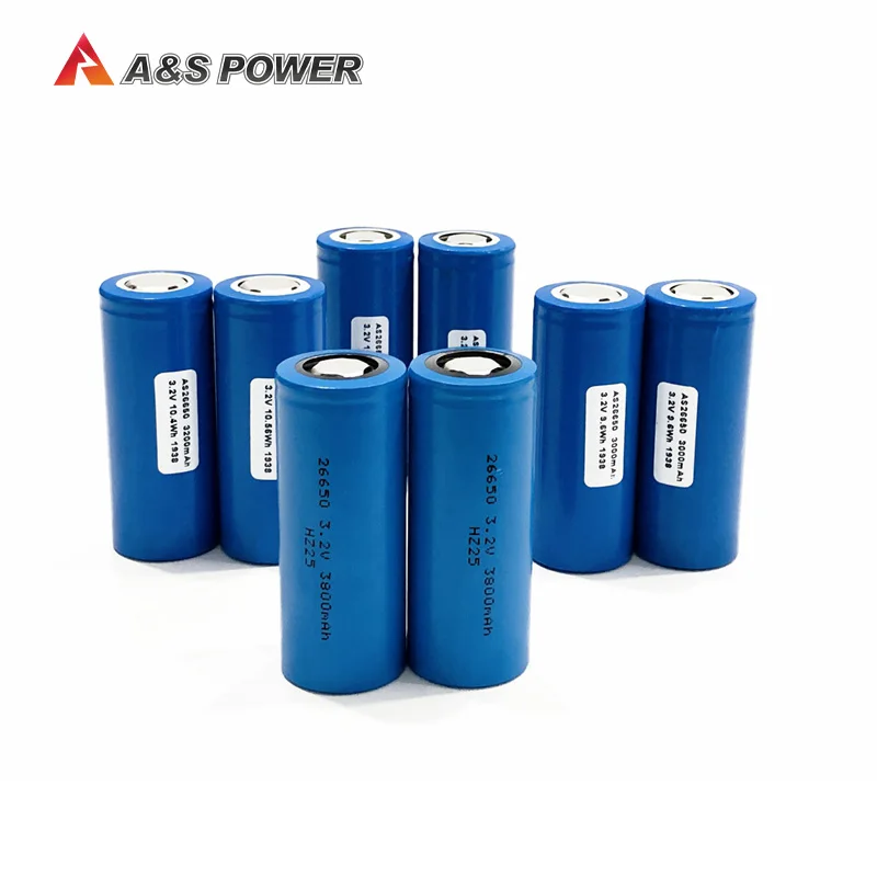 Lithium Iron Battery Cell 26650 3.2v 3800mah Lifepo4 Batteries With ...