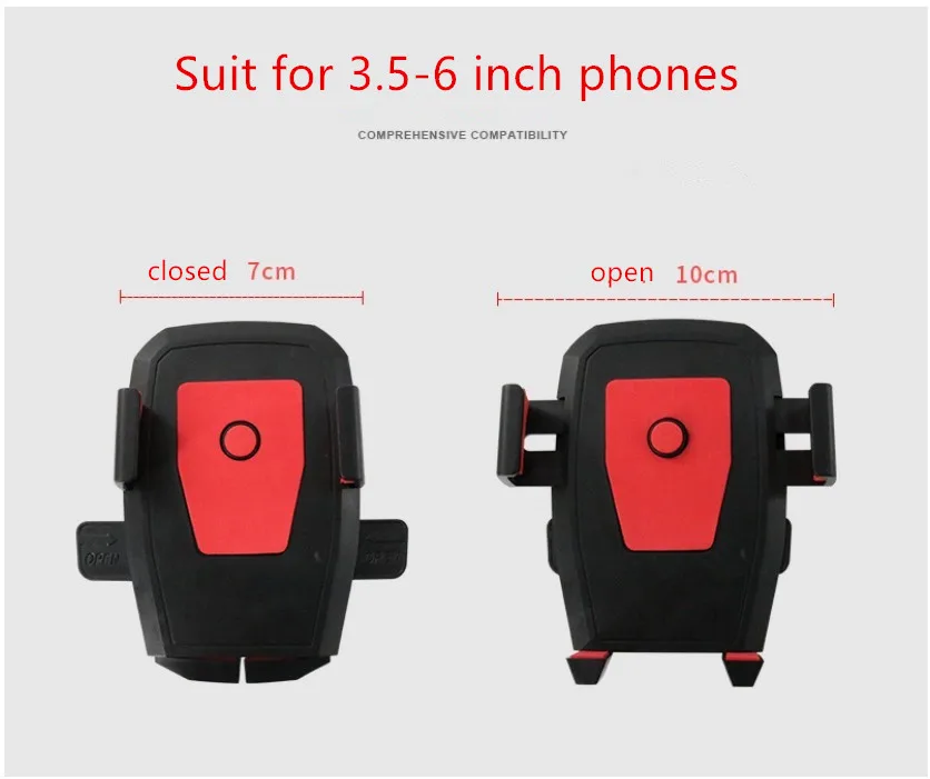 

Factory Wholesale Motor bicycle Mobile Phone Holder Mount