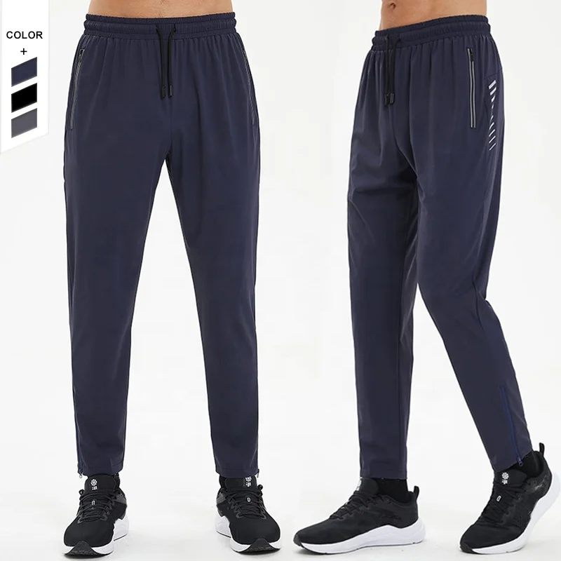 

Customizable Logo Breathable High Elasticity Outdoor Sports Pants Elastic Waist Drawstring Casual Pants