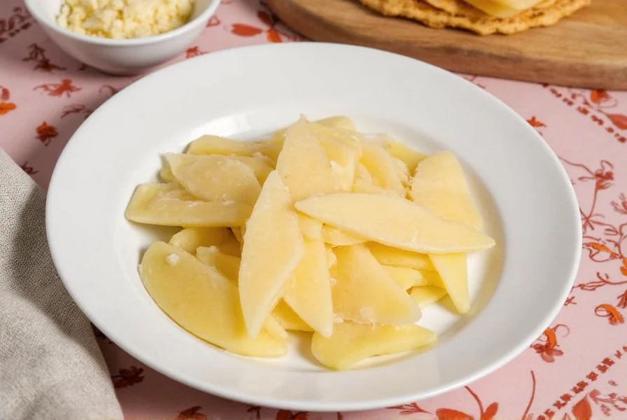 Chef grating parmesan over a dish