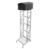 Outdoor Waterproof Manually Wall Mounted Large Capacity Galvanized Steel Rust-Proof Mailbox Post Designs