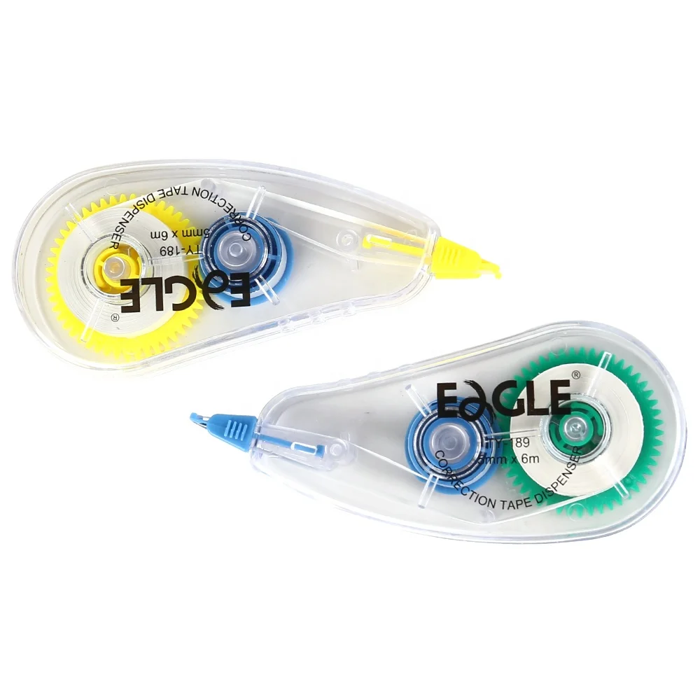 Eagle Brand Highlighter Plastic Correction Tape Hot Sell Stationery Oem