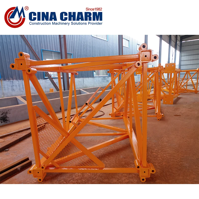 
Machinery Tower Crane Cheap Price Cinacharm Flat-top Tower Crane/Cheap Cost High Quality 8ton Tower Crane for Sale 