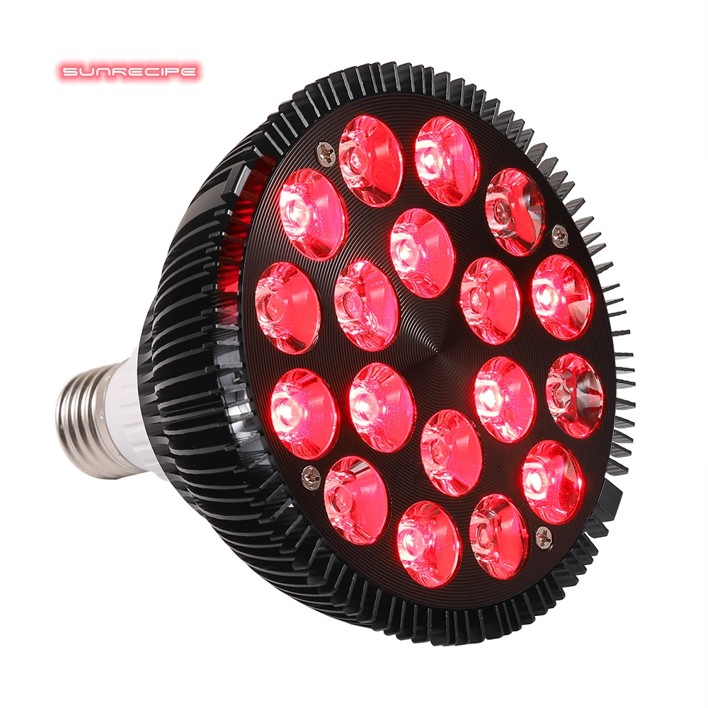 

best 54w 660nm 850nm deskstanding medical grade 18 led infrared Red Light Therapy lamp at-home devices for sensitive skin