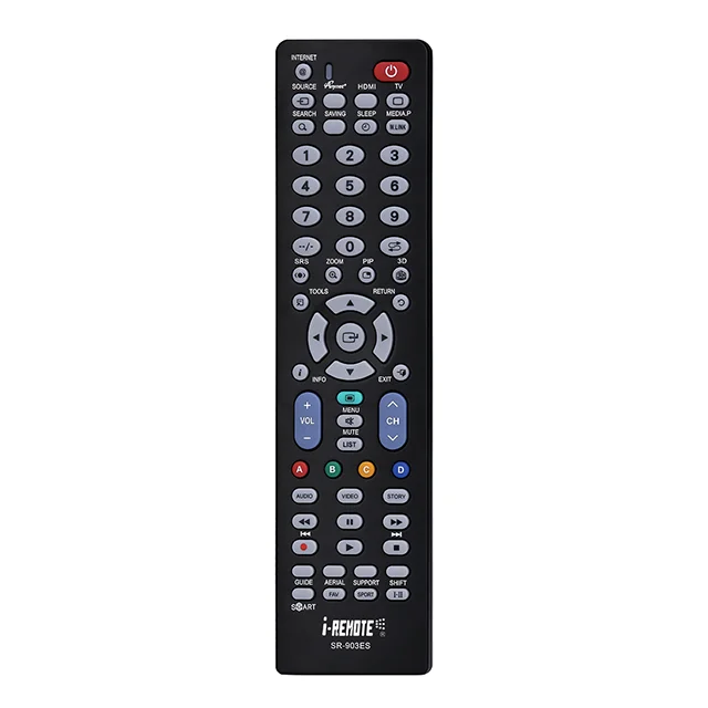 

i-remote SR-903ES led lcd tv remote control codes replacement for samsung tvs