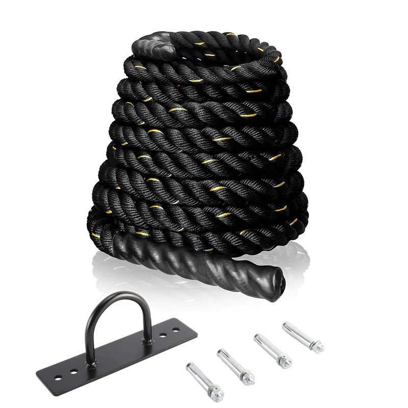 

Bilink anchor included fitness custom logo workout gym 9m 12m 15m battle rope