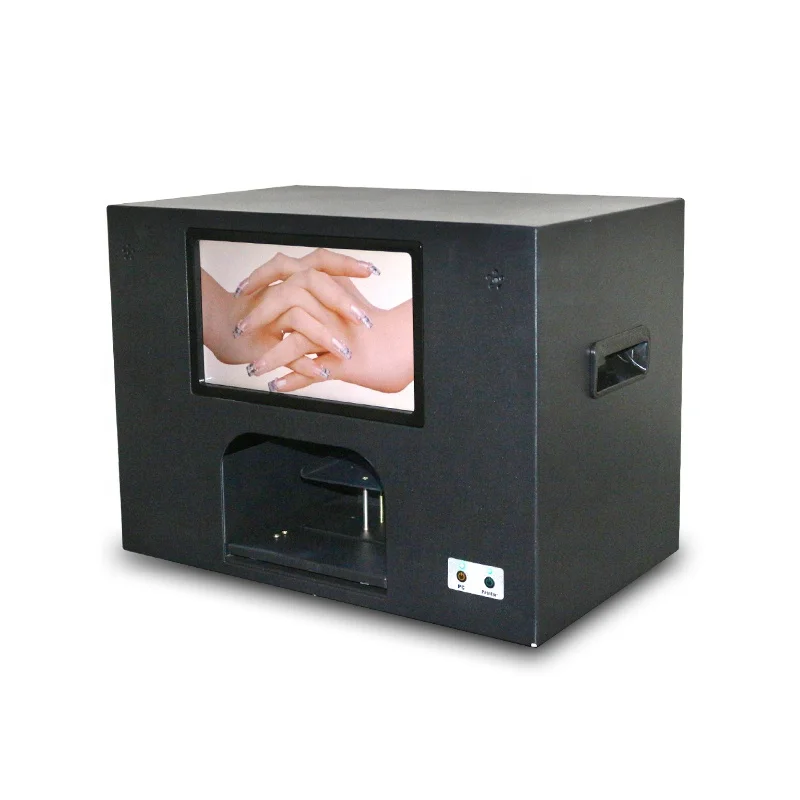 

wholesale Free shipping Computer and touch screen nail printing device nail art tool for salon nail printer