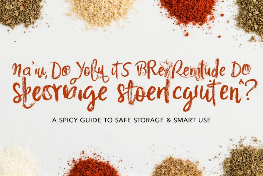 do seasonings have gluten a spicy guide to safe storage smart use