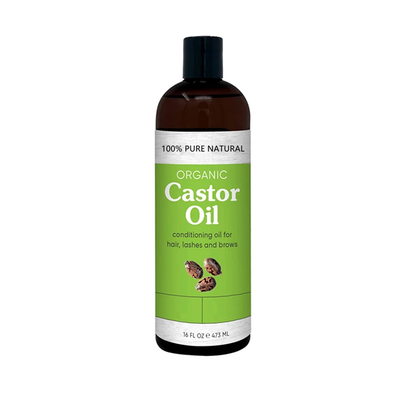 

Private Label Organic Moisturizing Eyelash Growth Jamaican Black Castor Oil Hair Growth Castor Oil, Transparent