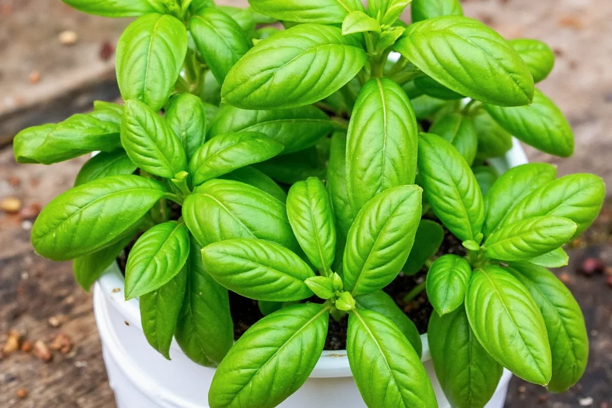 how to plant a basil