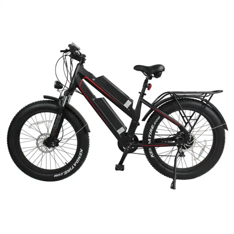 

Dropshipping USA Warehouse Dual Battery Long Range Cheap Price Adult Ebike Fat Tire E Mountain Bike Electric Bicycle For Deliver, Customizable