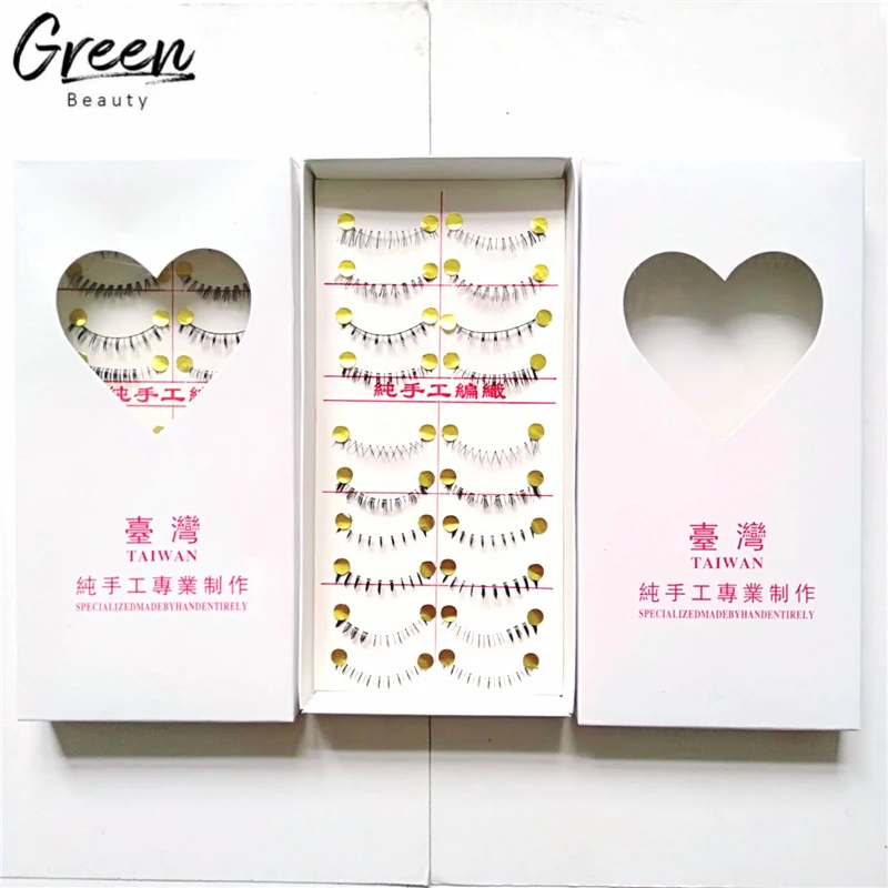 

Best Selling 10 Pair Natural Lower Bottom False Eyelashes, Natural black