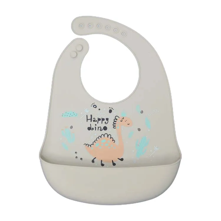 

2020 New style baby waterproof baby bandana bibs sublimation Baby Bib in silicon BPA Free for wholesale, Customized color