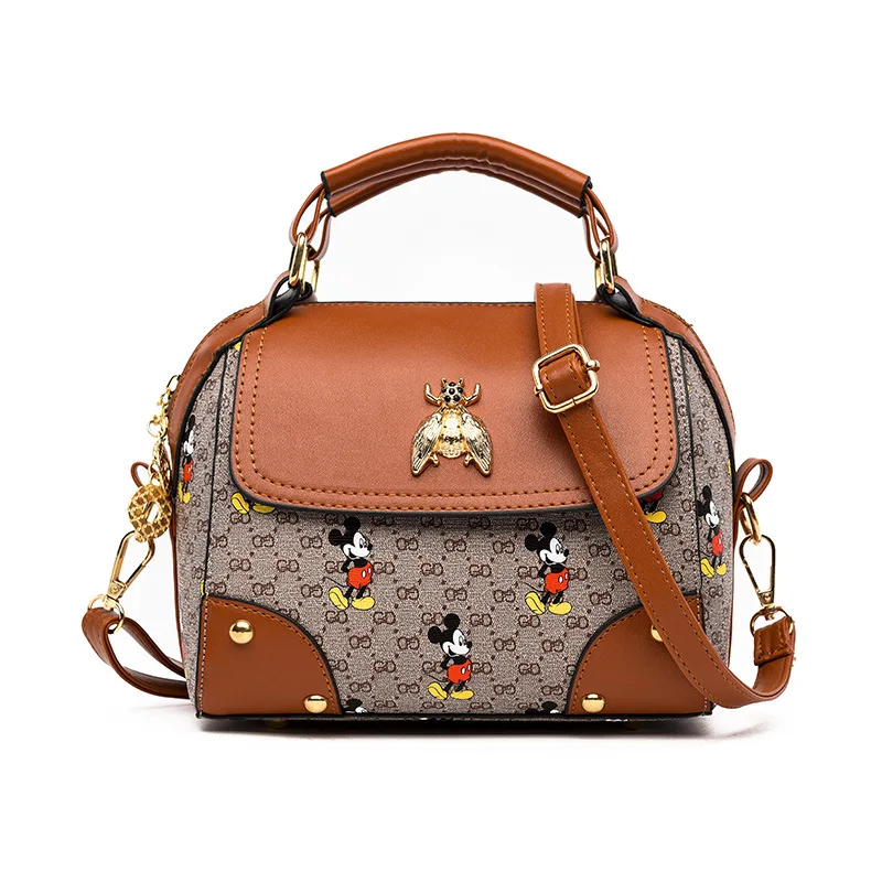 

New fashionable Micky Mouse printing PU leather Handbags